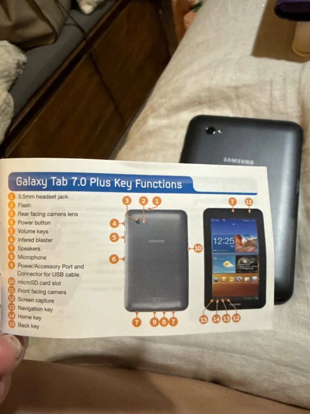 Samsung tablet - 7.0 plus